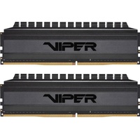 Patriot Viper 4 Blackout DIMM Kit 16GB, DDR4-3600, CL18-22-22-42 (PVB416G360C8K)