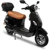 Rolektro E-City Retro 1500 Watt 45 km/h schwarz/orange