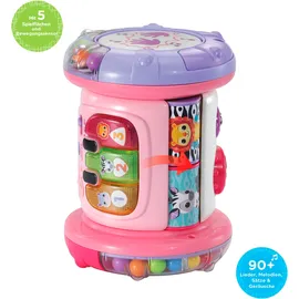 Vtech 3-in-1 Rollende Entdecker-Trommel pink