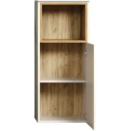 trendteam Sao Paulo Kommode 40 x 95 x 31 cm Beige/Evoke Eiche
