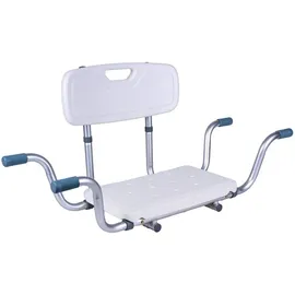 Antar Badewannensitz mit Rückenlehne verstellbar 78-83 cm weiß
