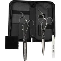 Olivia Garden Xtreme Matt Black 2er Scherenset