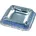 14580 Aluminium-Aschenbecher quadratisch