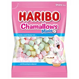 marshmellow Haribo Chamallows Minis mit Vanille Geschmack 200g 12er Pack