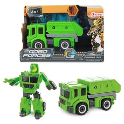 Toi-Toys Spielzeug-LKW Müllauto Verwandlungs Roboter Müllwagen LKW