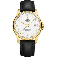 Swiss Military SM30200.29 Herrenuhr 39mm 5ATM - Schwarz/Weiß