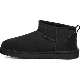 UGG Australia UGG Klassische Ultra-Mini-Wildlederhausschuhe, Schwarz 46 EU - 46