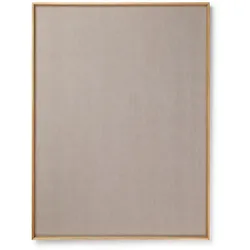 Ferm Living - Scenery Pinnwand, 75 x 100 cm, Eiche natur / beige