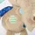 Sigikid Patchwork Sweety Elefant 30 cm Blau
