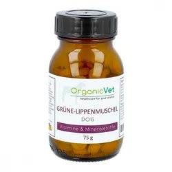 Grüne Lippenmuschel Hund Tabletten