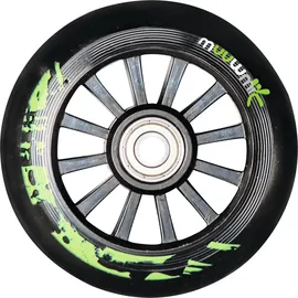 Muuwmi Tretroller Schwarz/Grün