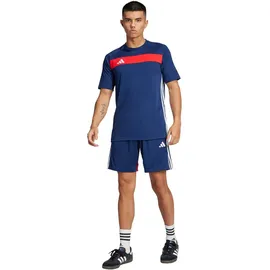 adidas Tiro 25 Essentials Trikot Team Navy / Red L