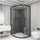 neu.haus [neu.haus] Duschkabine + Duschwand, Lumparland 120 cm Grey Stone