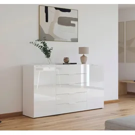 Rauch Kombikommode 180 x 99 x 42 cm Weiß
