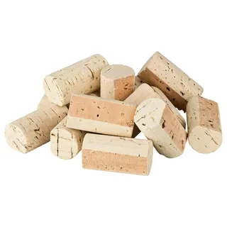 Kork-Deko.de Kork Kork 100er-Pack neue Korken - vorgeschnitten zum Basteln