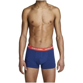 JACK & JONES JACLEE TRUNKS Schwarz/Blau L 10er Pack