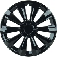 CARTREND Unitec Radzierblende Delta 38 Cm (15 Zoll) Schwarz 1 Stück