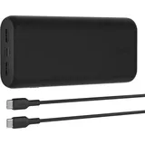 Belkin Kompakte 3-Port Powerbank 20K mit PD (20W) schwarz (BPB014btBK)