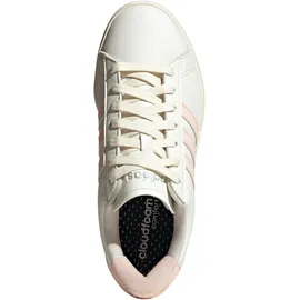 adidas Grand Court 2.0 Core White/Wonder Quartz/Linen Green Metallic 42