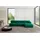 altdecor Ecksofa Razon-L2 Samt L-Form 2-Sitzer Dunkelgrün