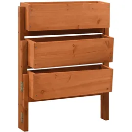 furnicato Pflanzkübel 181 x 75 x 14 cm Orange