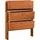 furnicato Pflanzkübel 181 x 75 x 14 cm Orange