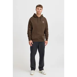 !Solid Hoodie Braun L
