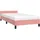 vidaXL Bettgestell 100 x 200 cm Rosa