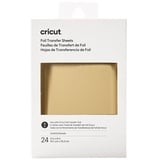 Cricut Gold | 10,1 cm x 15,2 cm | 24 x Blatt | für Folienübertragungswerkzeug (separat erhältlich)