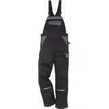 Latzhose "1009" Icon Two Luxe - C148 - schwarz/grau