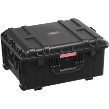 Vevor 3,5 Kubikfuß Hartschalenkoffer, Hartschale Trolley Koffer mit Rollen & einziehbarem Ziehgriff, IP67 wasserdichte Schutzhülle mit 4 Clips, 4 Vorhängeschlosslöchern und Schaumstoffeinlage