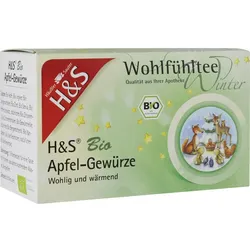 H&S Wintertee Bio Apfel-Gewürze 40 G
