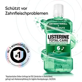 Listerine Total Care Zahnfleisch-Schutz Mundspülung 500 ml