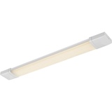 GLOBO LED Unterbaulampe Unterbauleuchte Küchenleuchte Küchenlampe, Kunststoff opal weiß, Strahlwassergeschützt,1x 18W 1500Lm 4000K neutralweiß, L 63,2 cm