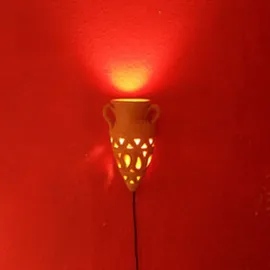Marrakesch Orient & Mediterran Interior Wandlampe Amphore