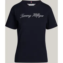Tommy Hilfiger Script Kurzarm-T-Shirt Nos Desert Sky XL