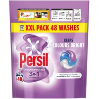 Persil Color Protect 3-in-1-Waschkapseln halten Farben strahlend, hervorragende Fleckenentfernung in schnellen und kalten Waschgängen, 48 Wäschen