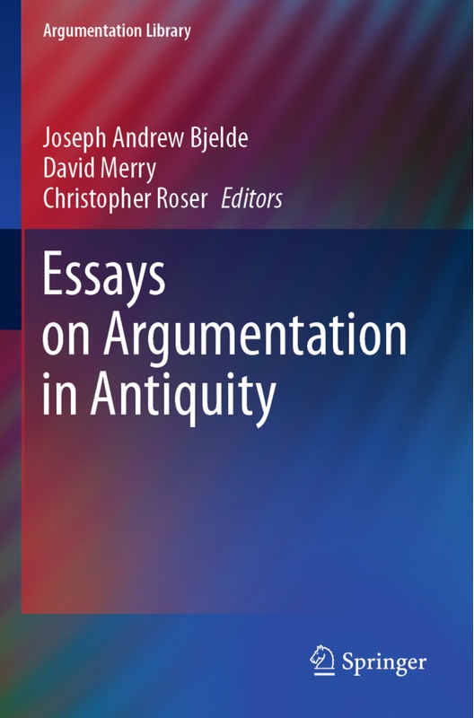 Essays On Argumentation In Antiquity, Kartoniert (TB)