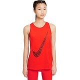 Nike Damen Df Icon Clash T-Shirt, Chile Red/Black, XS