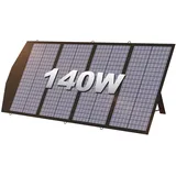 ALLPOWERS Faltbares Solarpanel SP029 140W Solarmodul für R600/R1500/R2500/R3500/R4000/009 Pro Tragbare Powerstation, 140W Solaranlage, Solarladegerät mit 3x USB/X-T60 Anschluss für Camping und Garten