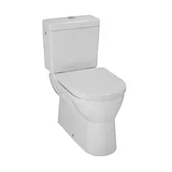 Laufen Stand-Flachspül-WC H8249594000001 weiß LCC, Abgang waagerecht oder senkrecht, für Kombination