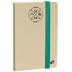 Buchkalender Pre 16 21x27cm 16 Monaten Everest Leinen 2024