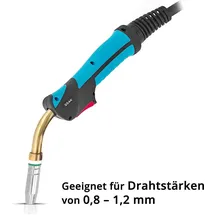 STAHLWERK Stahlwerk, Schweissgerät Zubehör, Ak25/mb25 Schweissbrenner-Set Mit Halter und 3 Meter Schlauchpaket,