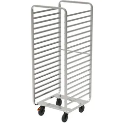 Rieber GN-Regalwagen 2/1, zum Einfahren, 588 x 679 x 1641 mm