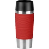 Emsa Travel Mug Waves rot 0,36 l