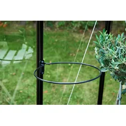 Juliana Ringhalter schwarz Durchmesser 30 cm  schwarz