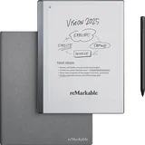 REMARKABLE 2, Marker Plus und Book Folio Schutzhülle Grafiktablet, Grau gewebt