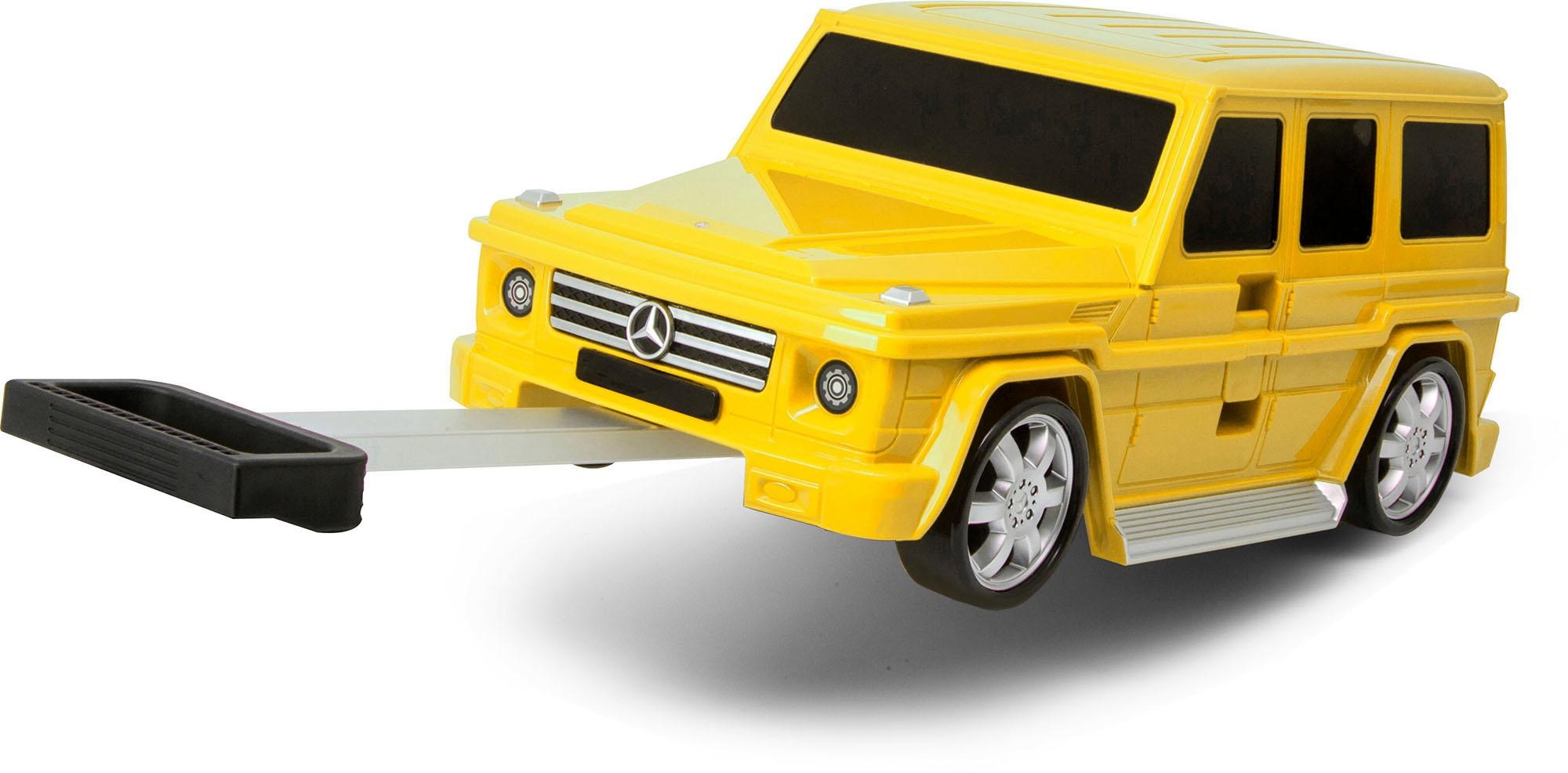 Hartschalen-Trolley PACKENGER "Mercedes-Benz G63" Gr. B/H/T: 26 cm x 49 cm x 21 cm 20 l, gelb Koffer Handgepäck-Koffer