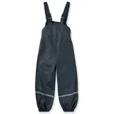 Playshoes Latzhose (1-tlg) Drapiert/gerafft blau 140