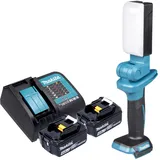 Makita, Arbeitsleuchte, DML 816 SMX Akku Arbeitsleuchte 18 V 500 lm LED + 2x Akku 4,0 Ah + Ladegerät (500 lm)
